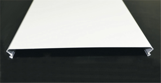 সি - আকৃতির বন্ধ অ্যালুমিনিয়াম স্ট্রিপ সিলিং / অ্যাকোস্টিক স্থগিত সিলিং টাইলস Nonwoven
